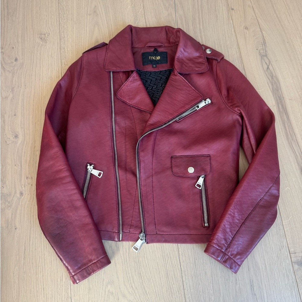 Maje Leather Jacket